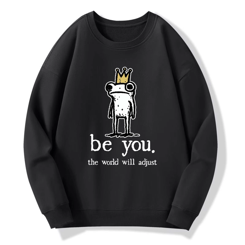 Tokyo-Tiger Crown Frog Stays True To Self Classic Sweatshirt