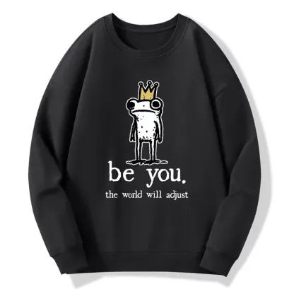 Tokyo-Tiger Crown Frog Stays True To Self Classic Sweatshirt