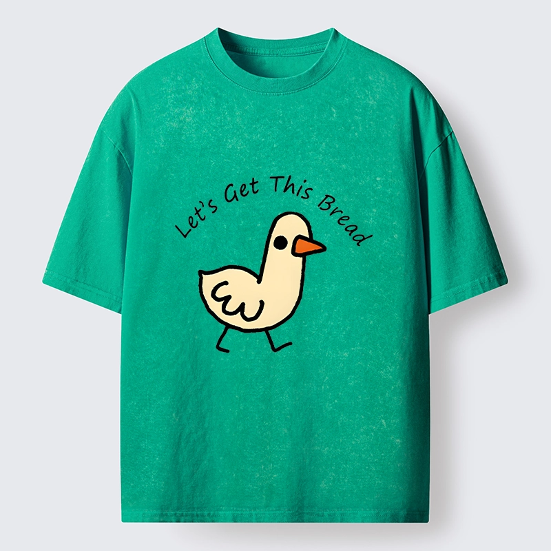 Tokyo-Tiger Earn Money Duck Meme Washed T-Shirt