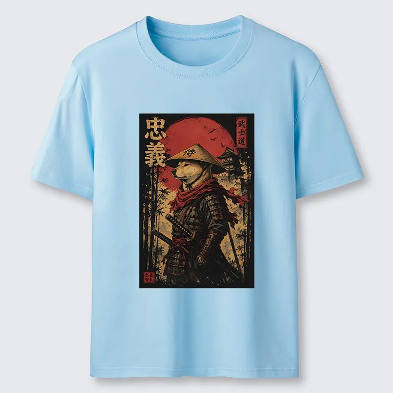 Tokyo-Tiger Loyal Samurai Dog With A Sword Classic T-Shirt