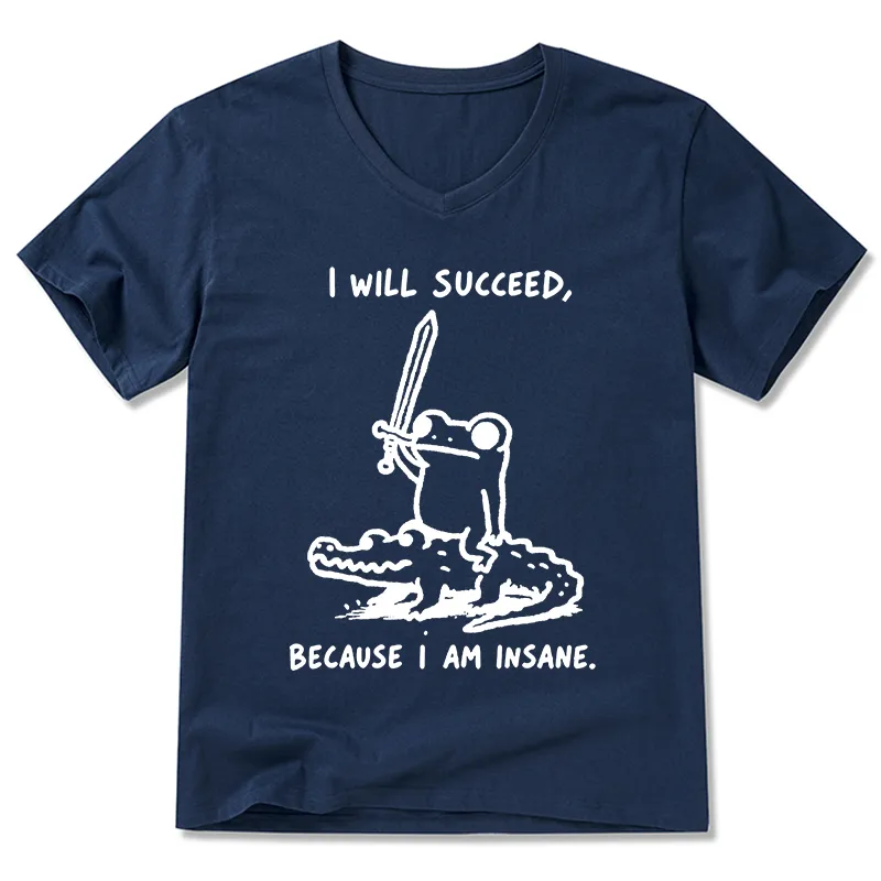 Tokyo-Tiger Warrior Frog Funny Meme V-Neck Classic T-Shirt