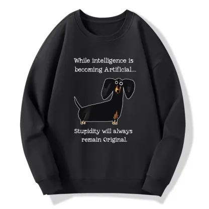 Tokyo-Tiger Dachshund Real Humor Funny Meme Classic Sweatshirt