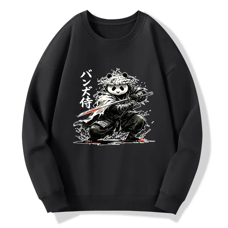 Tokyo-Tiger Panda Samurai Warrior Classic Sweatshirt