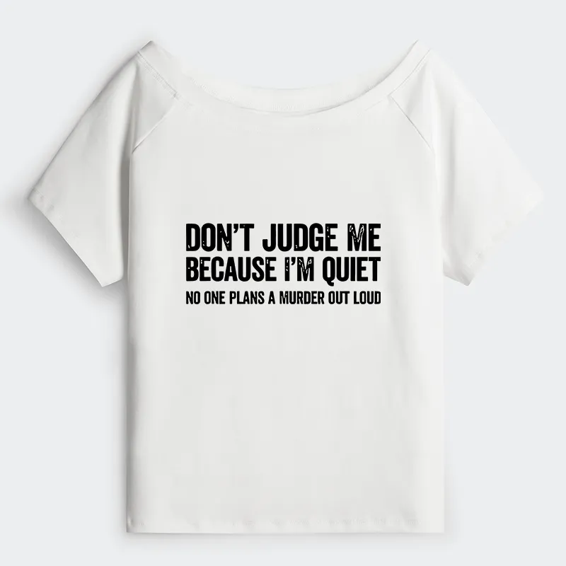 Tokyo-Tiger Sarcastic Funny Quote Off Shoulder T-Shirt