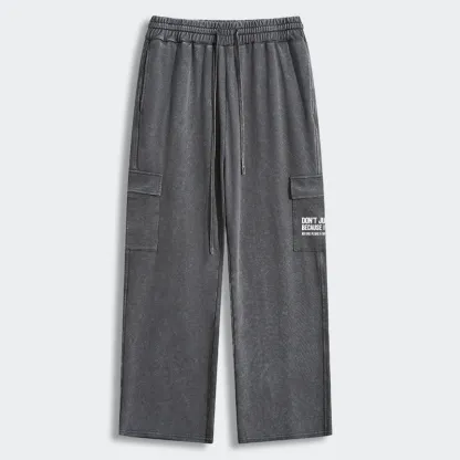 Tokyo-Tiger Sarcastic Funny Quote Washed Utility Sweatpants