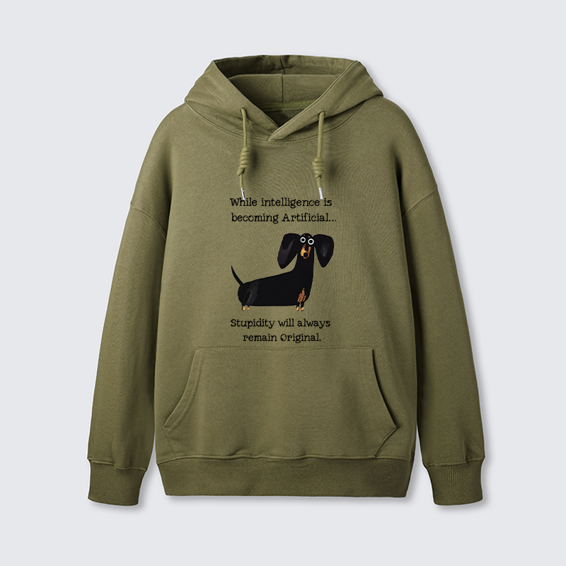 Tokyo-Tiger Dachshund Real Humor Funny Meme Classic Hoodie