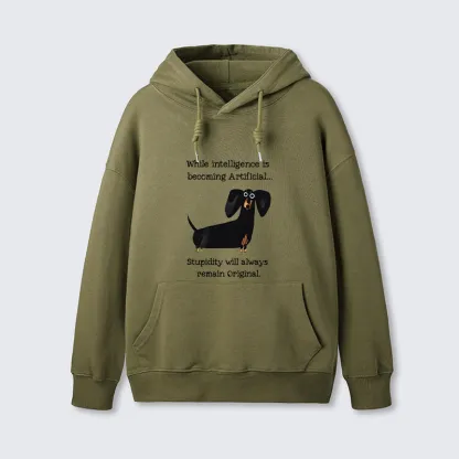 Tokyo-Tiger Dachshund Real Humor Funny Meme Classic Hoodie