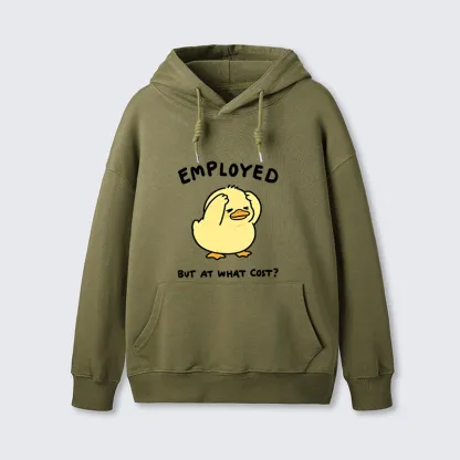 Tokyo-Tiger Funny Work Duck Classic Hoodie