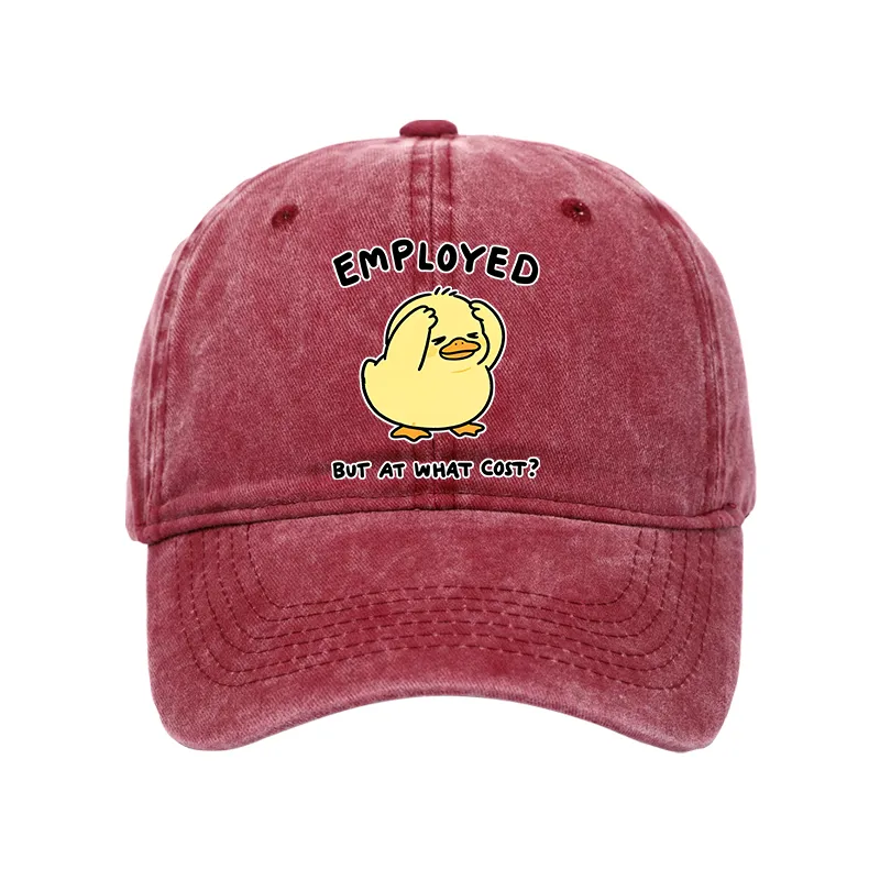 Tokyo-Tiger Funny Work Duck Washed Cap