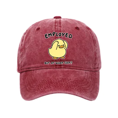 Tokyo-Tiger Funny Work Duck Washed Cap