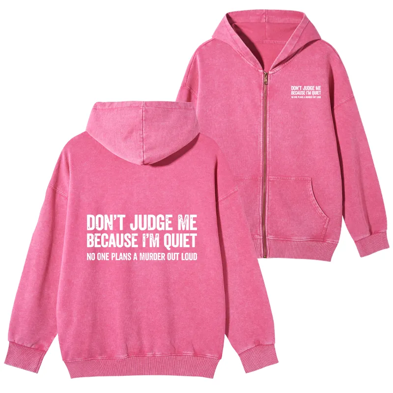 Tokyo-Tiger Sarcastic Funny Quote Washed Zip Hoodie