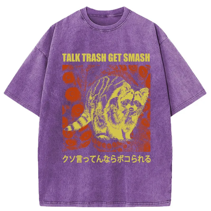 Tokyo-Tiger Poor Raccoon Washed T-Shirt
