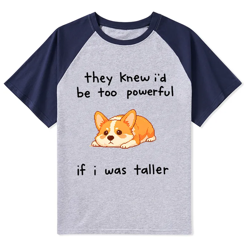 Tokyo-Tiger Funny Short Dog Joke Raglan T-shirt Sale