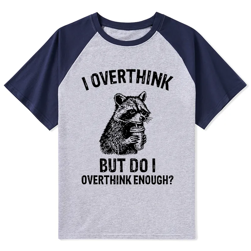 Tokyo-Tiger Constant Overthinking Raglan T-shirt Sale