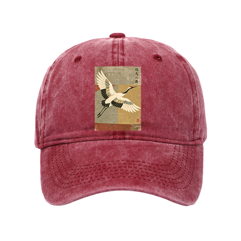 Tokyo-Tiger Crane Spirit Washed Cap