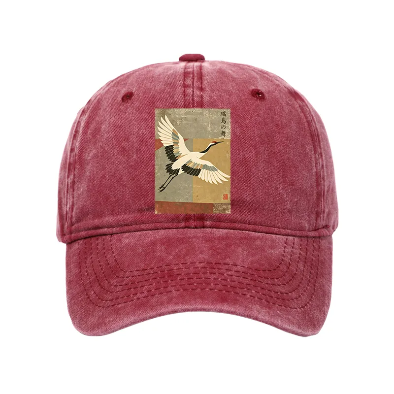 Tokyo-Tiger Crane Spirit Washed Cap