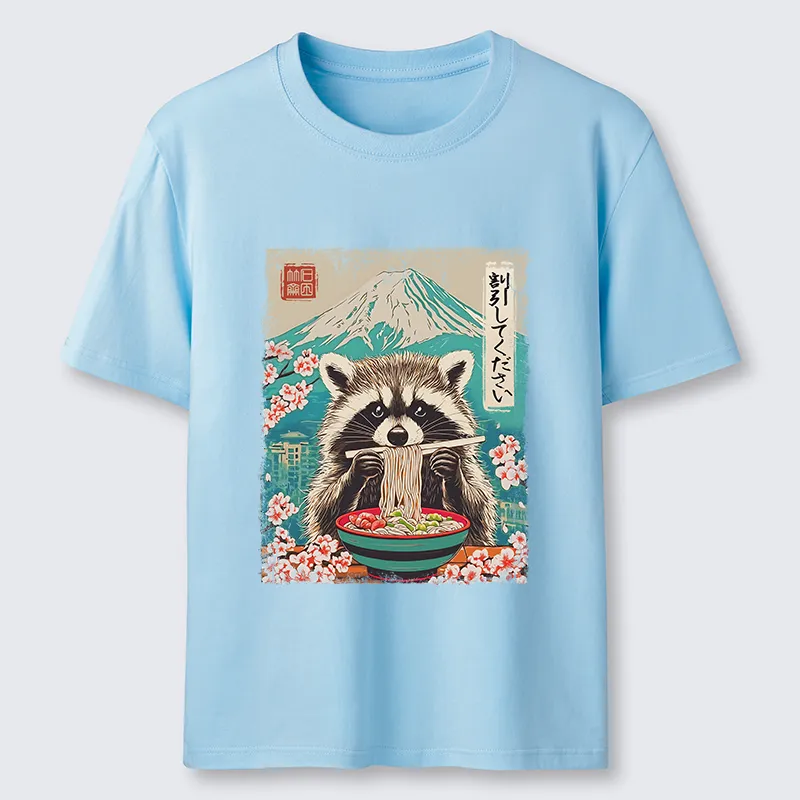 Tokyo-Tiger Please Give Raccoon A Discount Classic T-Shirt Sale
