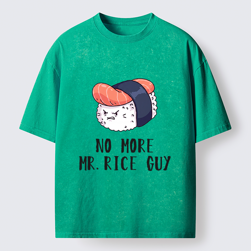 Tokyo‑Tiger Funny Sushi Meme Washed T‑Shirt