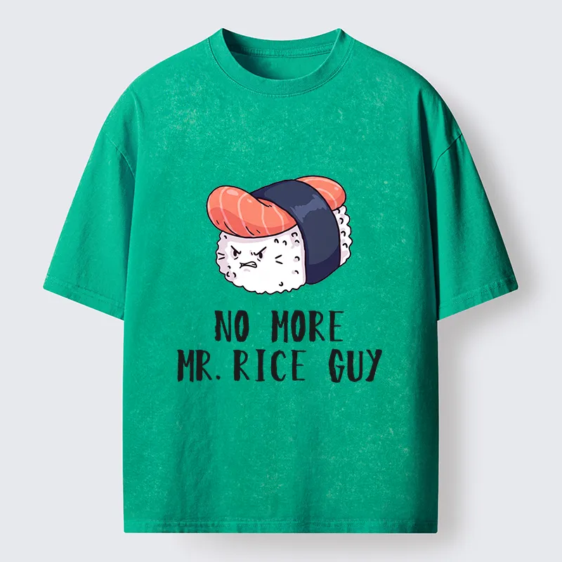 Tokyo‑Tiger Funny Sushi Meme Washed T‑Shirt