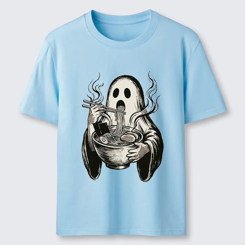 Tokyo-Tiger Funny Ghost Ramen Classic T-Shirt
