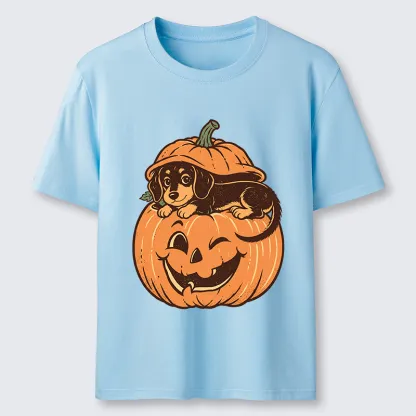 Tokyo-Tiger Retro Pumpkin Dog Classic T-Shirt