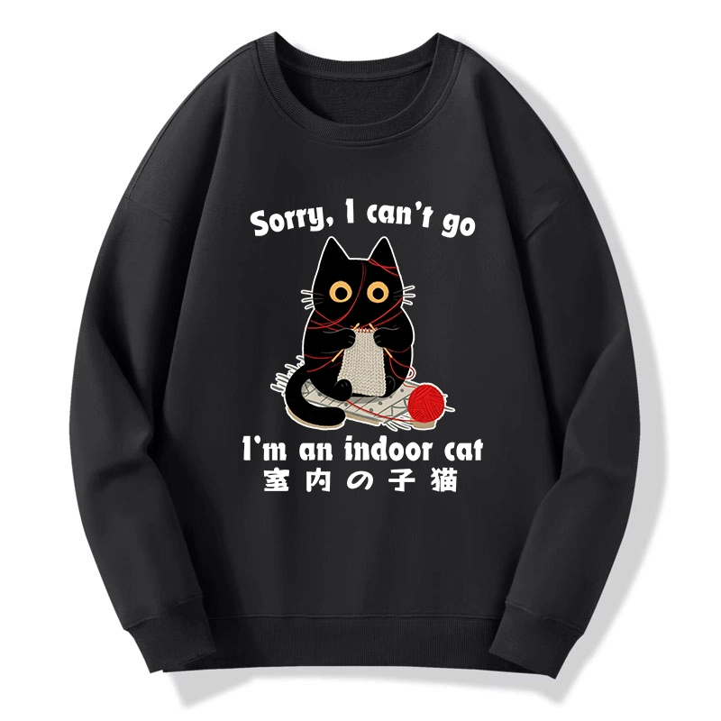 Tokyo-Tiger Indoor Cat Meme Classic Sweatshirt
