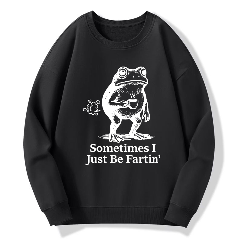 Tokyo-Tiger Farting Frog Funny meme Classic Sweatshirt