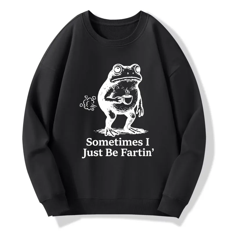 Tokyo-Tiger Farting Frog Funny meme Classic Sweatshirt