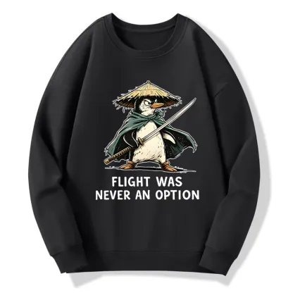 Tokyo-Tiger Samurai Penguin Classic Sweatshirt