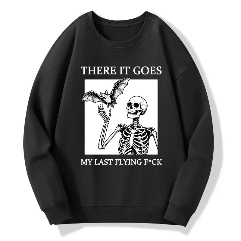 Tokyo-Tiger Funny Skeleton Bat Meme Classic Sweatshirt