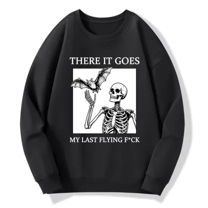 Tokyo-Tiger Funny Skeleton Bat Meme Classic Sweatshirt