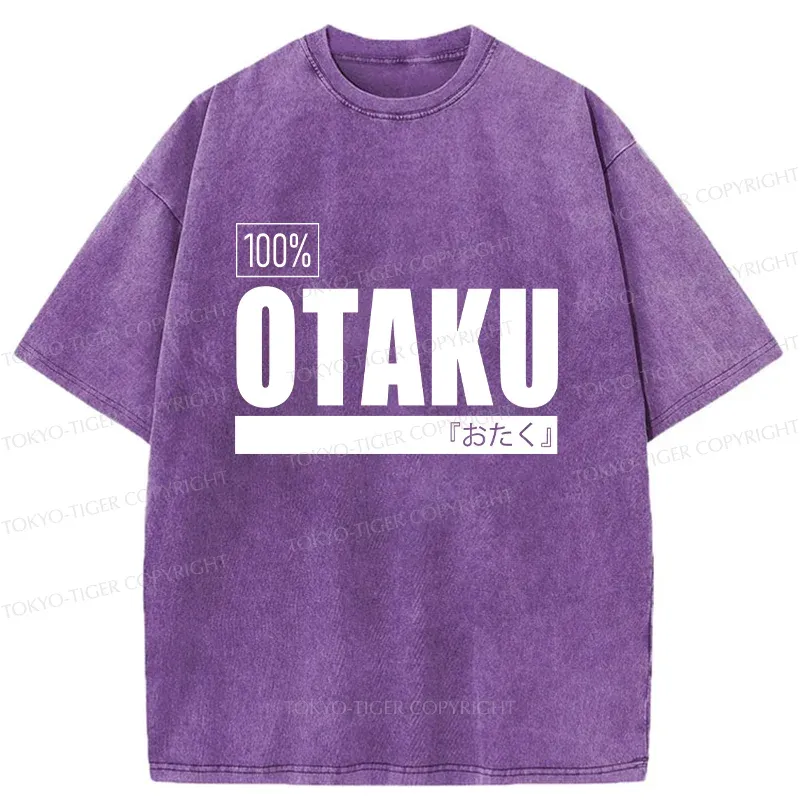Tokyo-Tiger Deep Otaku Washed T-Shirt