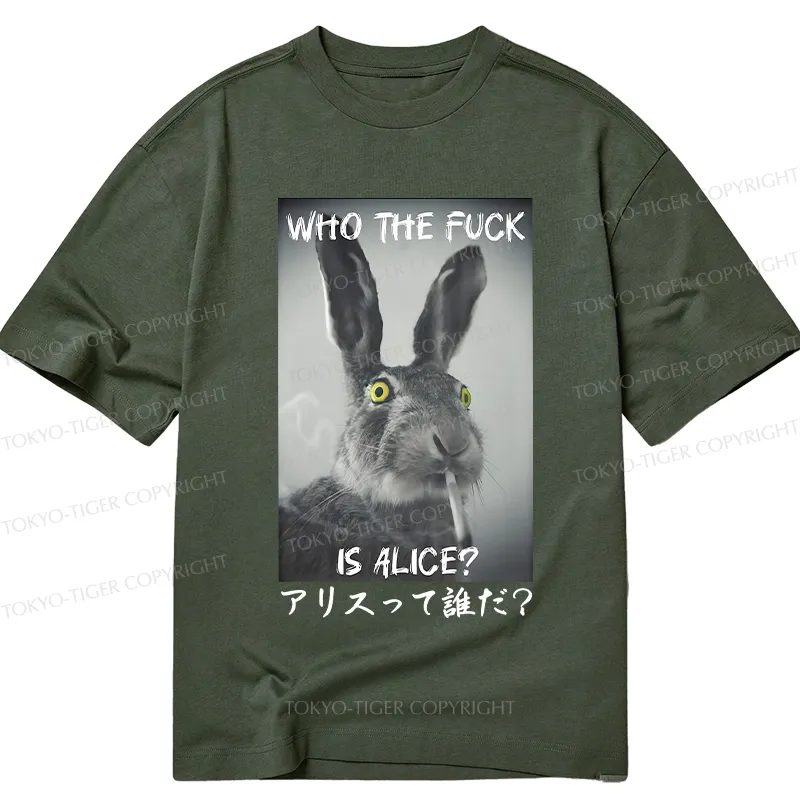 Tokyo-Tiger Who Is Alice? Classic T-Shirt
