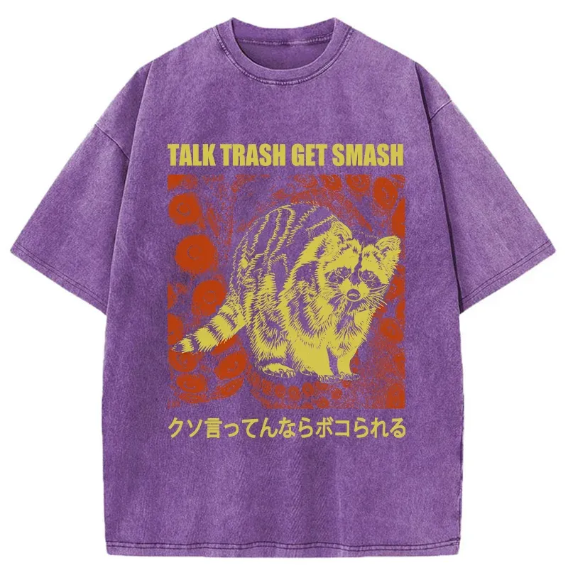 Tokyo-Tiger Poor Raccoon Washed T-Shirt