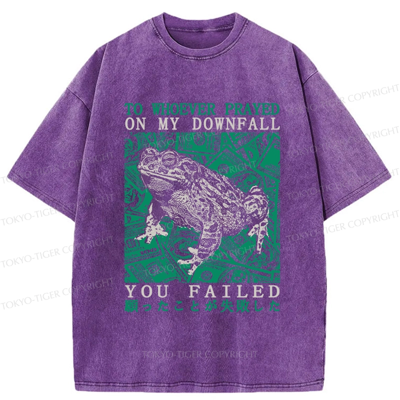 Tokyo-Tiger Your Expectations Are Dashed Washed T-Shirt