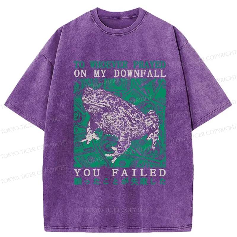 Tokyo-Tiger Your Expectations Are Dashed Washed T-Shirt