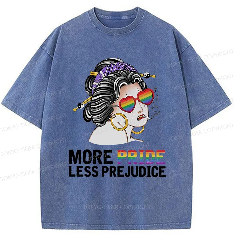 Tokyo-Tiger More Pride Less Prejudice Washed T-Shirt