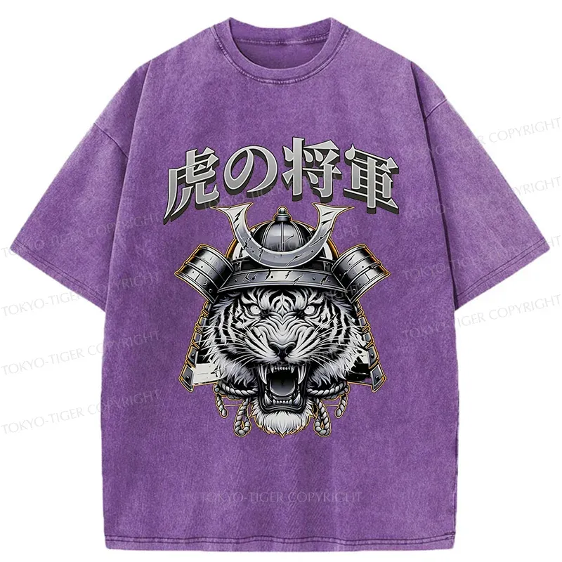 Tokyo-Tiger Tiger General Washed T-Shirt