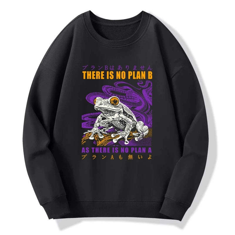 Tokyo-Tiger Thers Is No Plan B Frog Sweatshirt