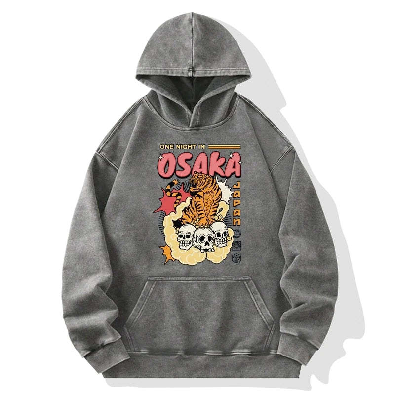 Tokyo-Tiger Osaka Tiger Washed Hoodie Sale