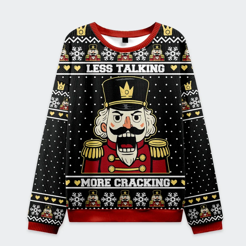Tokyo-Tiger Nutcracker Funny Christmas Ugly Sweatshirt