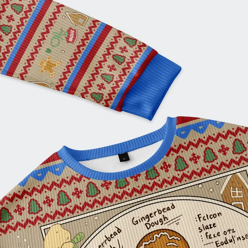 Tokyo-Tiger The Gingerbread Man Christmas Ugly Sweatshirt