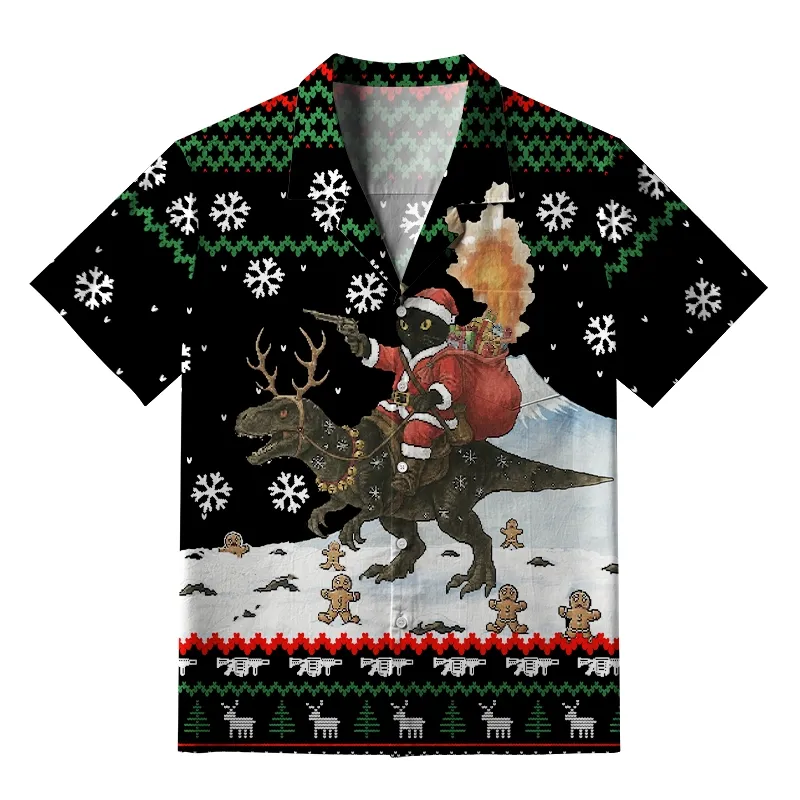 Tokyo-Tiger The Great Wave Off Crane Aloha Hawaiian Shirt Sale