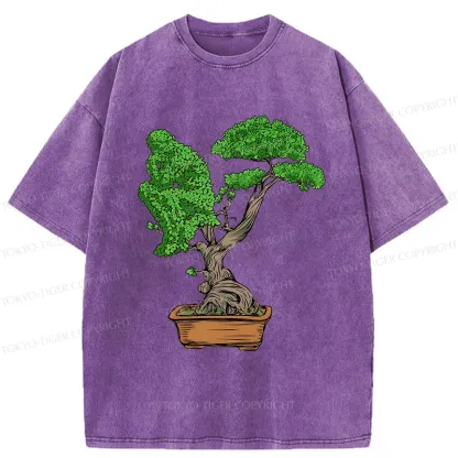 Tokyo-Tiger Contemplative Plants Washed T-Shirt
