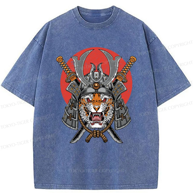 Tokyo-Tiger Mighty Tiger General Washed T-Shirt