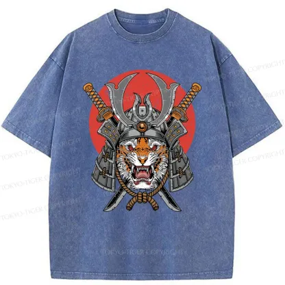 Tokyo-Tiger Mighty Tiger General Washed T-Shirt