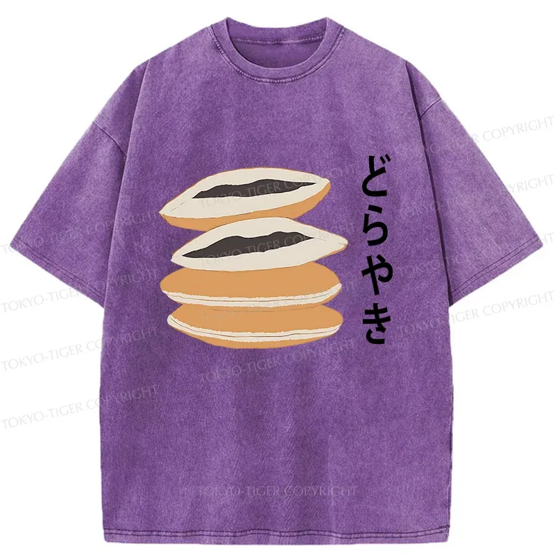 Tokyo-Tiger Dorayaki Japan Washed T-Shirt