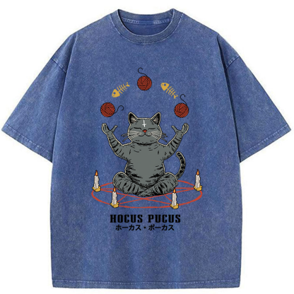 Tokyo-Tiger Hocus Pocus Washed T-Shirt