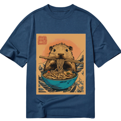 Tokyo-Tiger Opossum Eats Ramen Classic T-Shirt