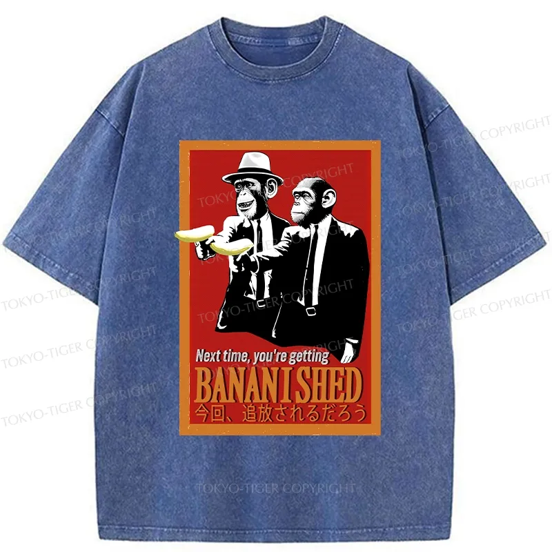 Tokyo-Tiger This Time I Will Chase You Washed T-Shirt